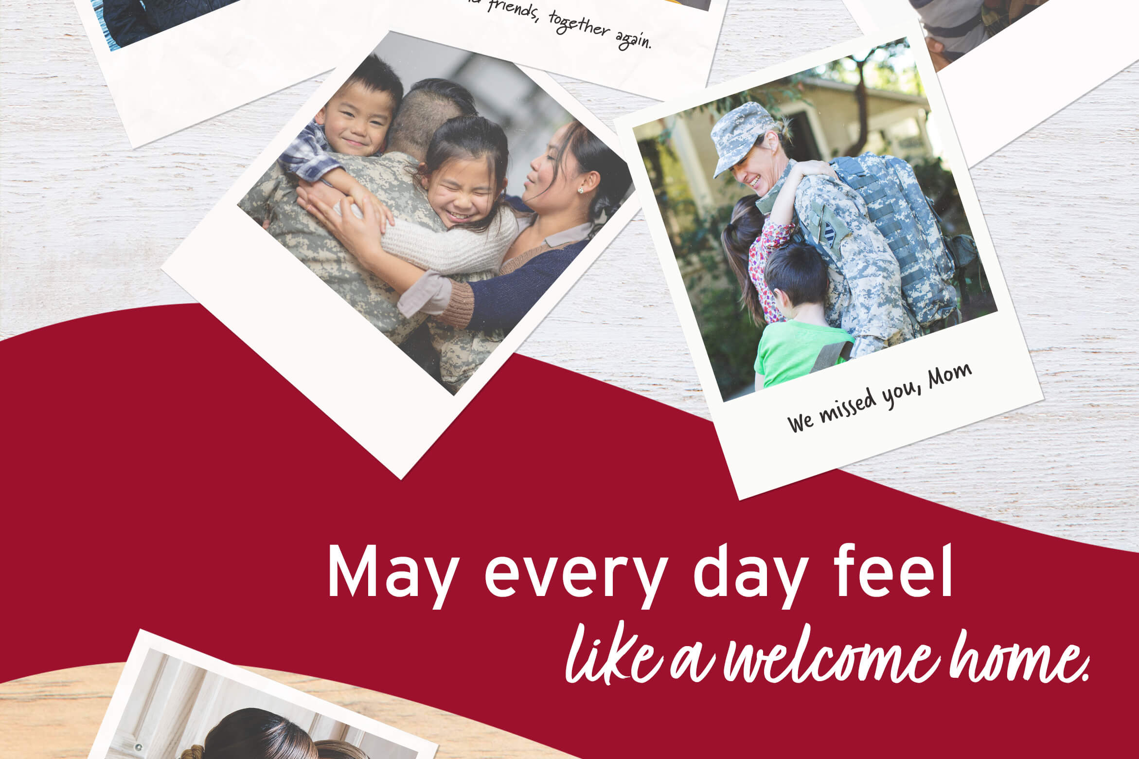 May every day feel like a welcome home.