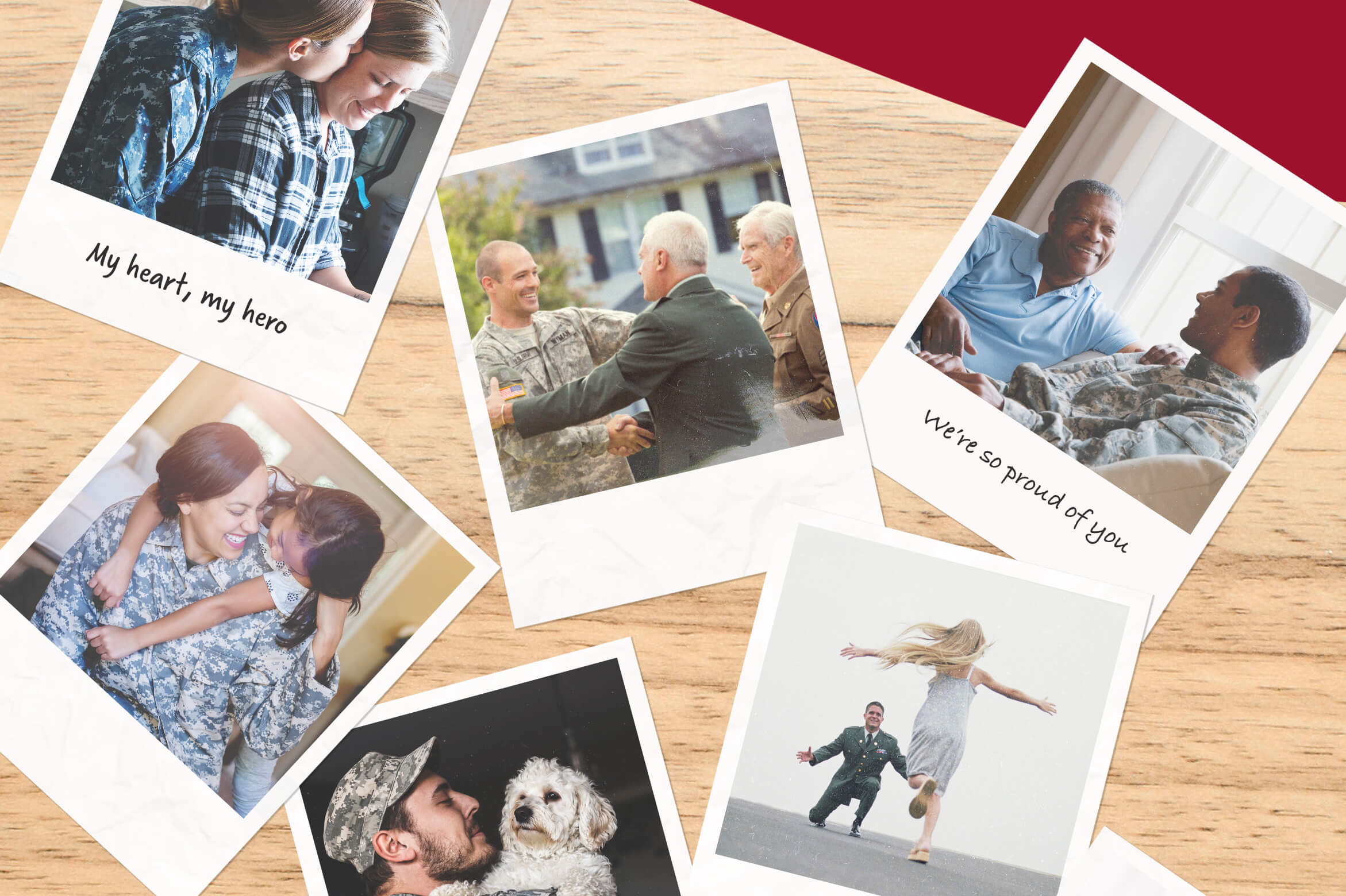 My heart, my hero. We're so proud of you.