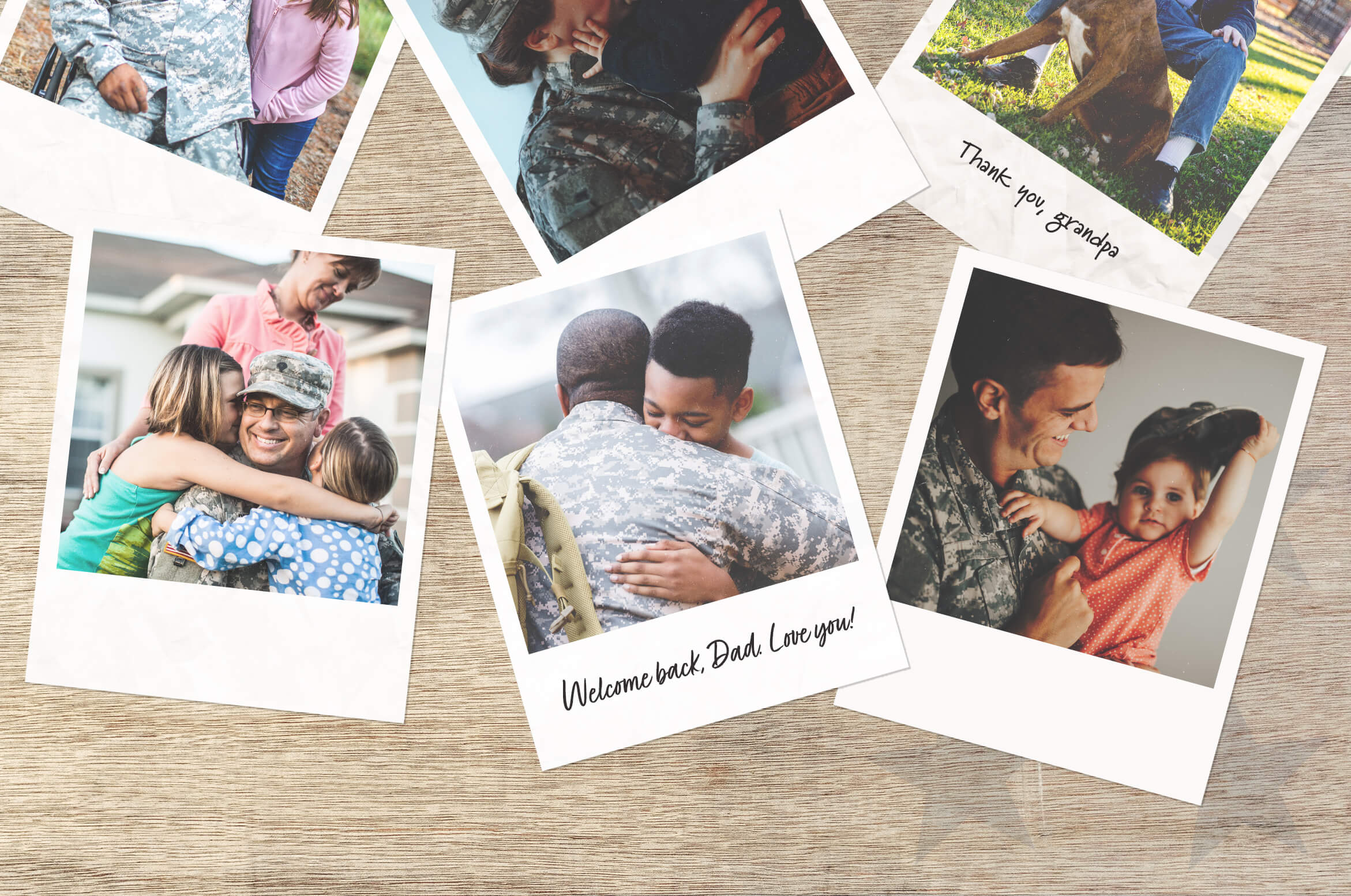 Thank you, grandpa. Welcome back, Dad. Love you!